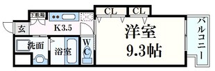 ノーブル縮景園の物件間取画像